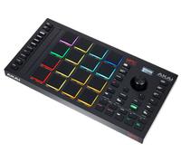 Akai Professional MPC Studio - Controlador MIDI, caja de ritmos con 16 pads RGB sensibles a la velocidad, software MPC, banda táctil asignable y pantalla LCD