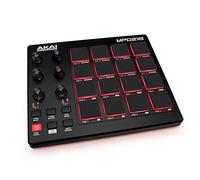 Akai Professional MPD218 - Controlador de Pads MIDI USB con 16 Pads MPC y 6 Knobs Asignables para DAW, Botones Note Repeat y Full Level, y Software de Producción