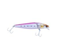 AKAMI Brisk Jerk para Spinning y Train Mar - Treble Hooks BKK- Realismo Extremo, Acción Rolling, Lanzamientos Largos, para Lubina, Invernadera, Atún y Depredadores (Pink, 99 Floating Shallow)