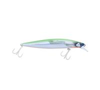 Akami Brisk Jerk para Spinning y Train Mar - Treble Hooks BKK- Realismo Extremo, Acción Rolling, Lanzamientos Largos, para Lubina, Invernadera, Atún y Depredadores (CHARTREUSE, 120 Floating)