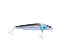 Akami Brisk Jerk para Spinning y Train Mar - Treble Hooks BKK- Realismo Extremo, Acción Rolling, Lanzamientos Largos, para Lubina, Invernadera, Atún y Depredadores (MULLET, 99 Floating Shallow)