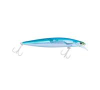 AKAMI Brisk Jerk para Spinning y Train Mar - Treble Hooks BKK- Realismo Extremo, Acción Rolling, Lanzamientos Largos, para Lubina, Invernadera, Atún y Depredadores (Green Flash, 120 Floating)