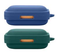 Akancy Compatible con la Funda para Auriculares Nothing Ear A, [Admite Carga inalámbrica] [Funda 4tectora a Prueba de Golpes] Funda tectora de Silicona para Auriculares (Black White)