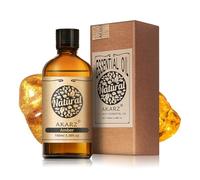 AKARZ 100ml Aceite esencial de Ámbar - Aceite esencial puro para difusores, luces aromáticas y aromas ambientales