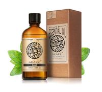 AKARZ Aceite esencial de albahaca natural puro para hacer velas, productos para el cuidado de la piel de bricolaje, masaje, relajación de spa en el hogar, 100 ml