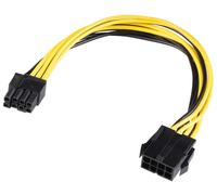 AKASA Adaptador de 8 Pines Macho a Hembra, 200mm