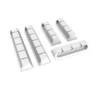 Akasa AK-MX339-WH Paquete de 5 soportes para cable blanco