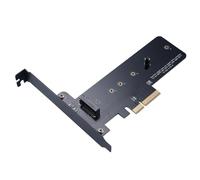 Akasa - Ak-pccm2p-01 Interno m.2 Tarjeta y Adaptador de Interfaz - Accesorio (pcie, m.2, 32 gbit/s, Negro, 120 mm, 148 mm)