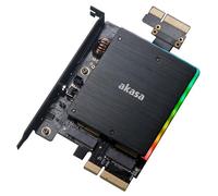 Akasa Doble M.2 PCIe NVMe RGB LED - Adaptador