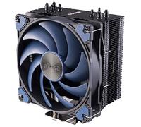 Akasa Alucia H4 | Enfriador de CPU premium | TDP 185 W | Ventilador PWM de 120 mm | 4 tubos de calor de cobre | Incluye pasta térmica | Para Intel LGA 20xx/1151/1155/1150/1200 y AMD AM4 AM5 |