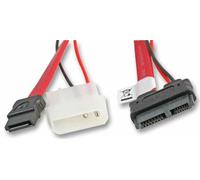 AKASA - Cable SATA + Molex a Mini SATA