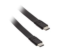 Akasa Compatible Typ C zu Typ C Adapter Kabel PROSLIM - Schwarz
