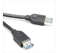 AKASA Compatible USB 3.0 Kabel, Type A, 1,5m - Black