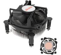 Akasa Copper Core Cooler for Intel® LGA1700 | Designed for Core™ i9 processors up to 125W TDP | Heatsink with Copper Core | 90mm PWM Fan | Dual Ball Bearing | AK-CC6606BP01