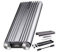 Akasa externes M.2 NVMe Gehäuse, USB 3.2, Aluminium - silber