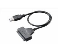 Akasa Kabel / Adapter USB 3.0 SATA Negro - Adaptador para cable (USB 3.0, SATA, Male connector / Female connector, 0,4 m, Negro)