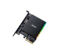 Akasa M.2 PCI-E SATA RGB Adaptador LED Mapa