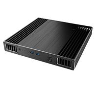 Akasa Plato X7D | Intel 7ª generación NUC (Dawson Canyon) | 38.5 mm de Alto | Carcasa sin Ventilador de PC | Aluminio | VESA | Refrigeración de CPU | Disco Duro SSD de 2.5 Pulgadas | A-NUC39-M1B