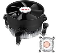 Akasa CPU 92mm CPU Procesador Enfriador - Negro, Plata