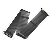 Akasa Riser Black XL | Cable Elevador PCIe 3.0 | Cable de extensión PCIe | Blindaje emi | 1000 mm | AK-CBPE01-100B