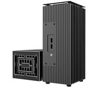 Akasa Turing TN | Diseñado para Intel® 11ª generación NUC (Tiger Canyon) | Carcasa de Aluminio Puro | Refrigeración de CPU sin Ventilador | Disipador térmico Interno M.2 SSD | Compatible con HDD/SSD