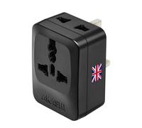 Akashi Adaptador Viaje Tipo G Reino Unido HK 3 salidas,