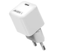 Akashi Cargador de pared para USB-C SuperGaN 30W Power Delivery, Blanco