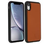 Akashi Funda de Piel Genuina Camel para iPhone XR