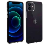 Akashi Funda de Silicona Transparente para iPhone 12/12ro