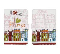 Akashi, Funda Folio Protectora para Tabletas de 7'' a 8'' - Funda Diseño París