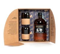 AKASHI JAPANESE BLENDED WHISKY MEISEI WHITE OAK 50 CL PACK CON DOS VASOS JAPONESES