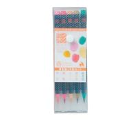 Akashiya Fude Brush Pen shin-mouhitsu cartucho de (sa-300), color 5 Spring Color Set