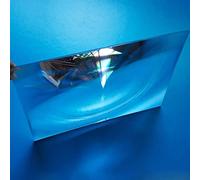 Akatsukiqi Lupa concentradora solar lentes de 400 x 300 mm, lente solar Fresnel de plástico óptico grande PMMA para proyector longitud focal 600 mm, 1 unidad (diámetro: 400 x 300 mm, longitud focal: