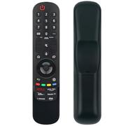 AKB76045003 Mandos a Distancia por Voz de Repuesto Aptos para LG MR24GA Magic Motion Sensor TV Remote 43NANO81T6A 43UT81006LA 50UT91006LA OLED42C44LA OLED97G45LW Compatible MR23GA MR22GA MR21GA