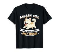 Akbash Girl, como una Chica Normal, Solo más Guay - Akbash Dog Camiseta