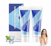 Akcmins Pasta Dental Blanqueadora Natural, Akcmins Pasta Dental Quitamanchas, Repara Potentemente El Esmalte Dental, Limpieza Profunda, Cuidado Oral Refrescante (2pcs)