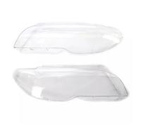akddaf Cubiertas for faros delanteros de coche Compatible for Serie 3 E46 325Ci 330Ci Coupé Convertible (2003-2006), 2 puertas lente de la carcasa del faro(Pair)