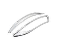 akddaf Embellecedor de cubierta de lámpara de luz antiniebla del parachoques trasero del coche, Compatible for Volkswagen, Compatible for Touran, accesorios de embellecedores de bisel de luz antiniebl