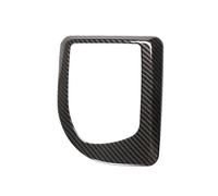 akddaf Embellecedor de panel cambio marchas for bmw, Serie 5 E60 E61 2004-2007, cubierta marco, fibra carbono ABS cubierta de la consola de cambios(Carbon fiber)