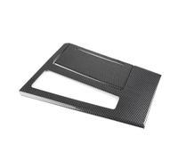 akddaf Embellecedor de panel central coche, Compatible for A6 C8 2019-2022, cubierta palanca cambios ABS LHD cubierta de la consola de cambios