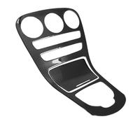akddaf Embellecedor de panel central coche, Compatible for Mercedes benz, Clase C GLC W205 X235 2015-2019 cubierta de la consola de cambios(B Carbon Texture)
