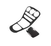 akddaf Embellecedor de panel central coche, Compatible for Mercedes benz, Clase C GLC W205 X235 cubierta de la consola de cambios