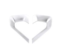 akddaf Embellecedor de panel consola, Compatible for Land Rover Range Evoque 2012-2018, pegatinas cubierta marco cubierta de la consola de cambios