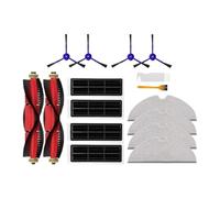 akddaf Filtro de Cepillo Lateral, Compatible for Xiaomi, Roborock, S5, S502-00, S502-02, MAX, S6, Maxv, Pure E4 Cabezal de Cepillo para aspiradora robótica