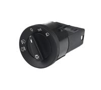akddaf Interruptor de control de faros delanteros, perilla de luz antiniebla, compatible con VW, Bora, Golf 4, POLO 9n, Beetle, PASSAT B5 (1998-2004) Interruptor de activación de la luz antiniebla