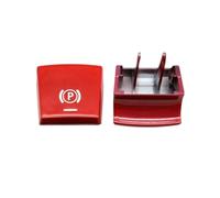 akddaf Interruptor freno mano electrónico, Compatible for BMW 5 6 7 X3 X4 X5 X6 F01 F02 F07 F10 F06 F25 F26 F15 F16 interruptor del controlador de freno eléctrico(Model A-Red P)