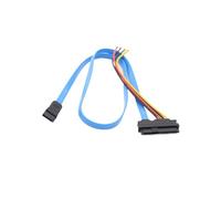 AKDDNZX Cable conector SATA de 7 pines a conector macho de 4 pines y conector SAS de 29 pines for unidad de disco duro LP4 macho Serial ATA de 7 pines SAS de 29 pines