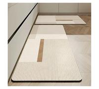 AKDJGFP Alfombras Cocina Tapetes de Cocina Tierra diatomeas con Tiras Extensibles Antideslizantes y Resistentes a la Suciedad(Color-05,60X160CM)