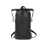 AKDJGFP Bolsa Estanca Bolsa de natación de 25 l y 30 l, Mochila de PVC Seca, Impermeable, Grande, for Senderismo en río, Rafting, Viajes al Aire Libre, Almacenamiento.(25L Black)