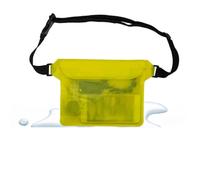 AKDJGFP Bolsa Estanca Bolsa Impermeable for natación, Buceo, riñonera, esquí, Funda for teléfono subacuático, Bolsa de Hombro Seca for Playa, Barco y Deportes.(Yellow)